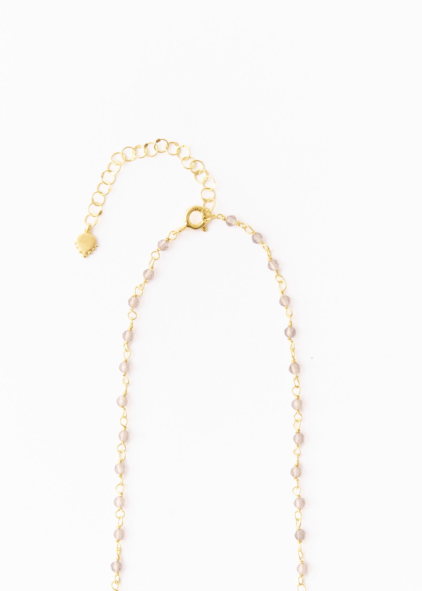 Smoky Quartz Wire Wrapped Necklace