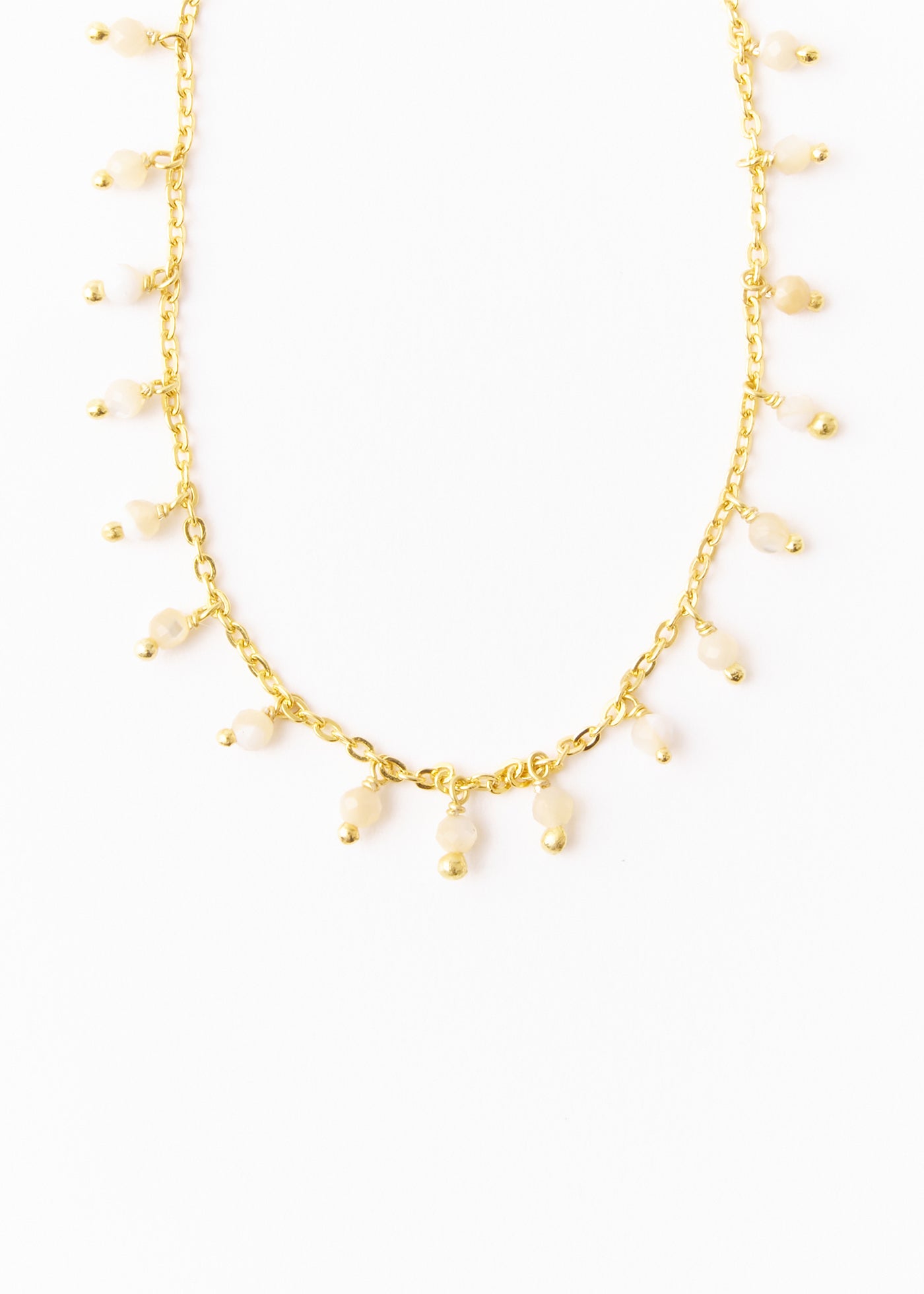 Mother Of Pearl Fringe Bracelet