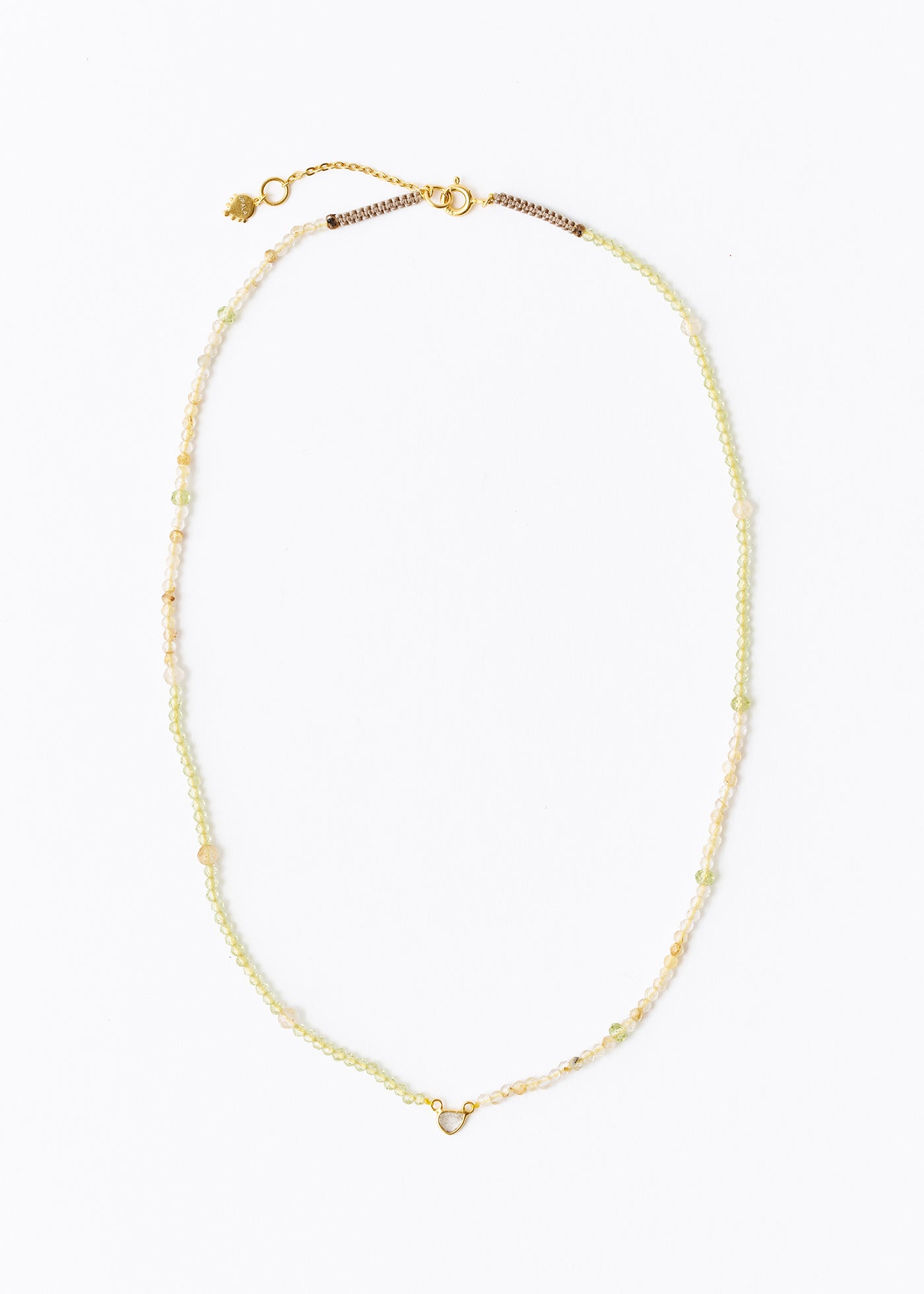 Chandra Beads Necklace Diamond