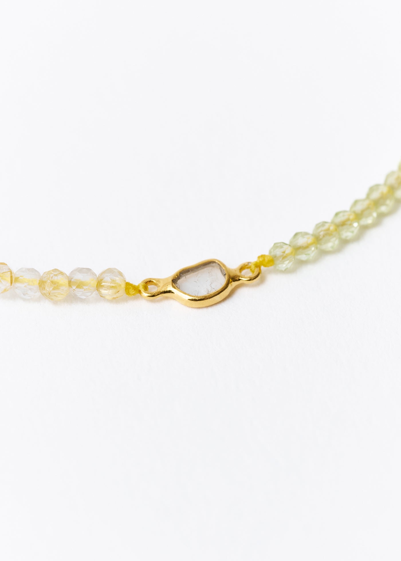 Chandra Beads Necklace Diamond