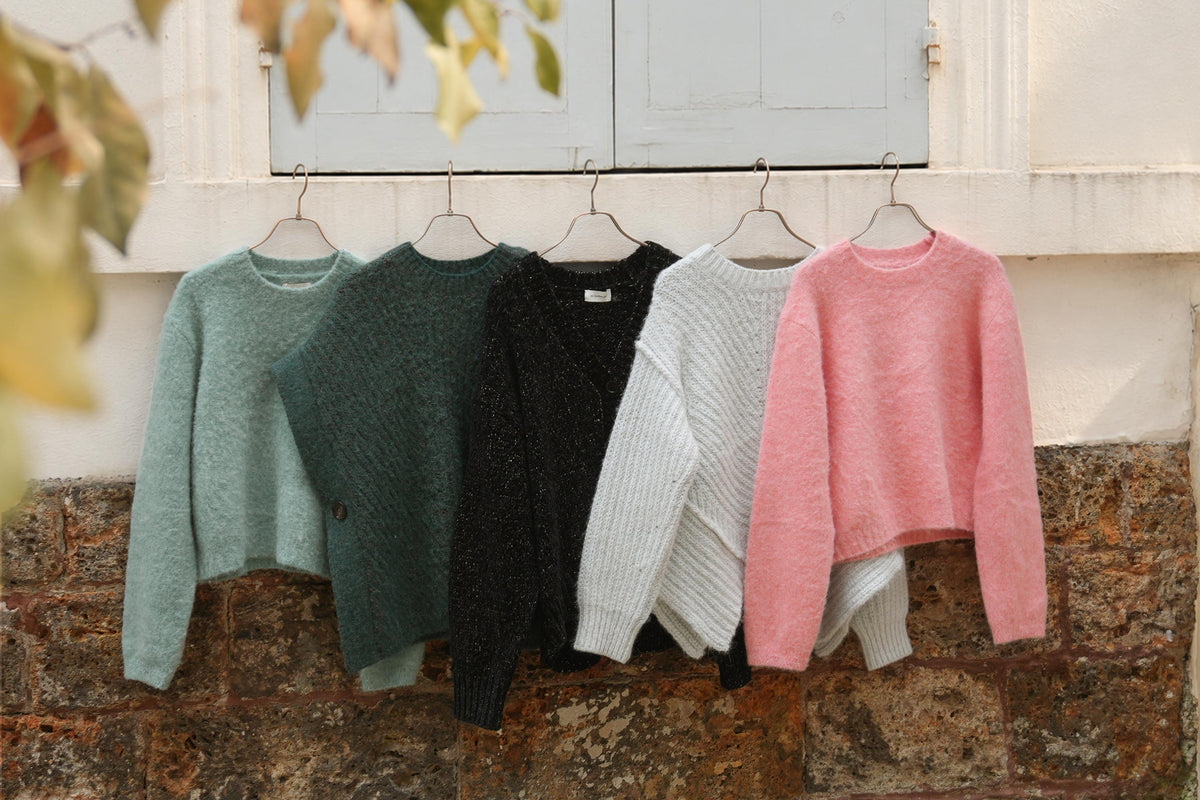 THE KNIT EDIT ｜色と表情で楽しむ、秋冬ニット