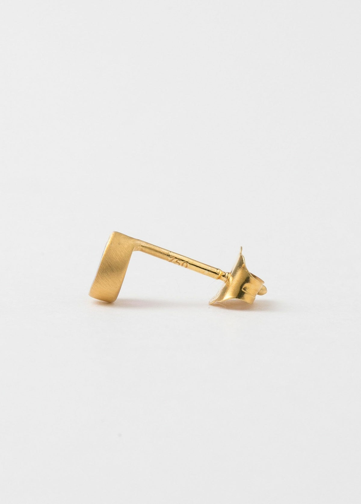 Pink TourmalineTeardrop Pierce