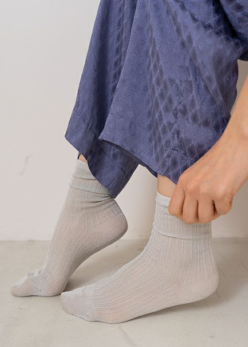 2sets of Sheere Glitter Socks | Pasand by ne Quittez pas | パサンドバイヌキテパ