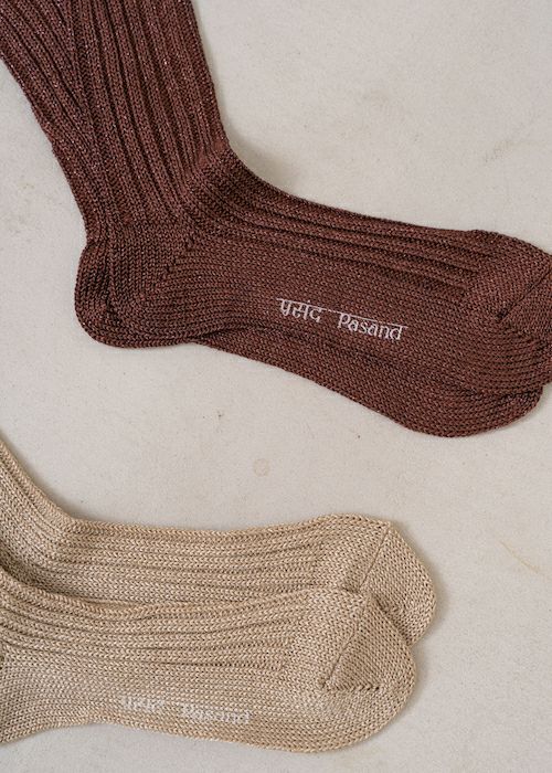 2sets of Sheere Glitter Socks | Pasand by ne Quittez pas | パサン