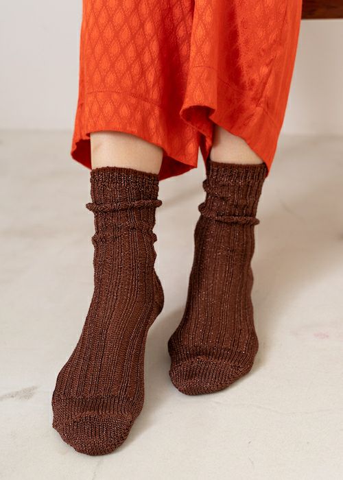 2sets of Sheere Glitter Socks | Pasand by ne Quittez pas | パサン