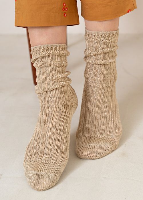 2sets of Sheere Glitter Socks | Pasand by ne Quittez pas | パサン