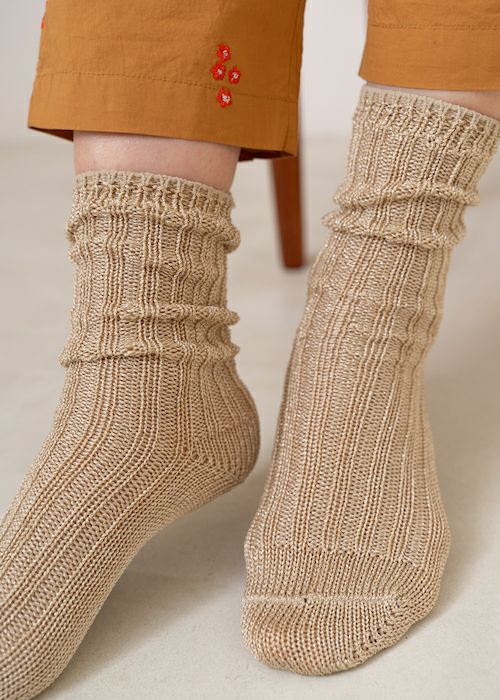 2sets of Sheere Glitter Socks | Pasand by ne Quittez pas | パサン