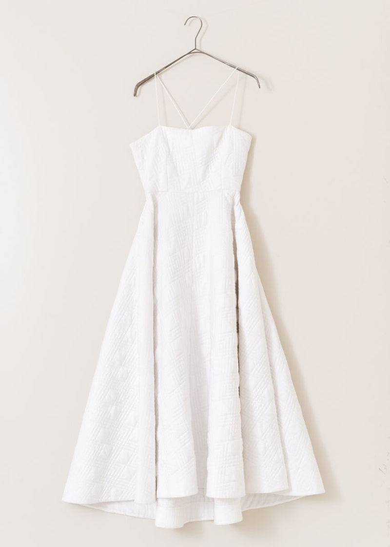 Modal Satin Quilting Strap Dress | Pasand by ne Quittez pas 
