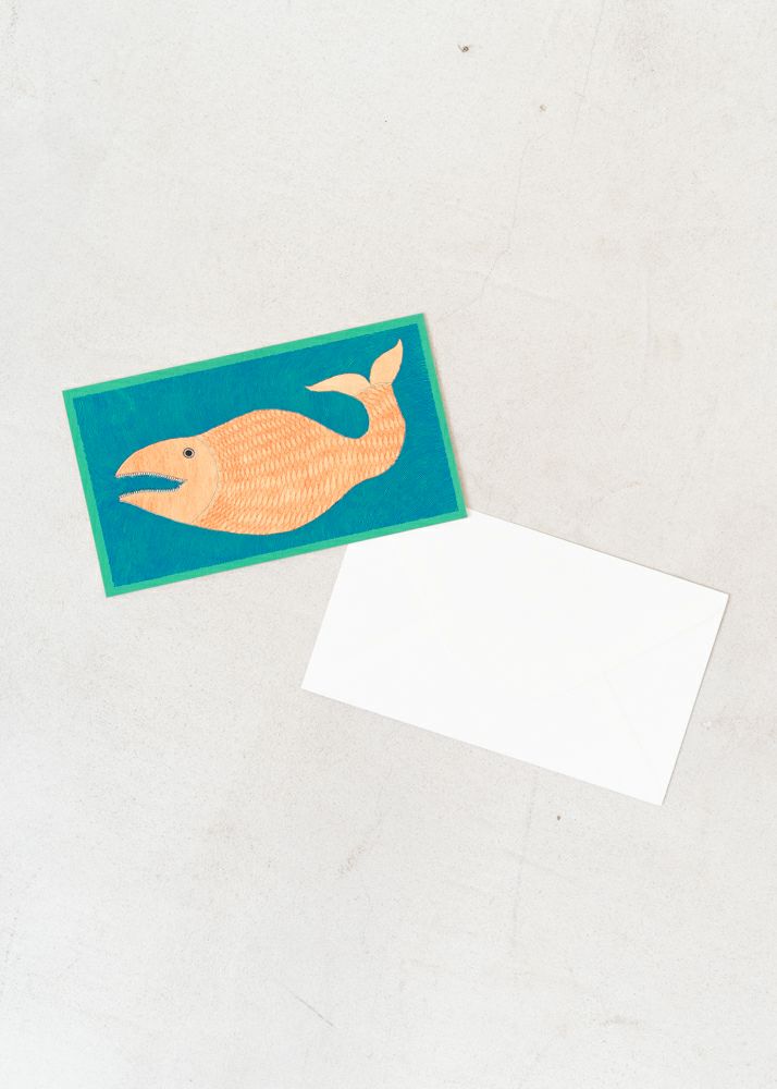Post Card Whale