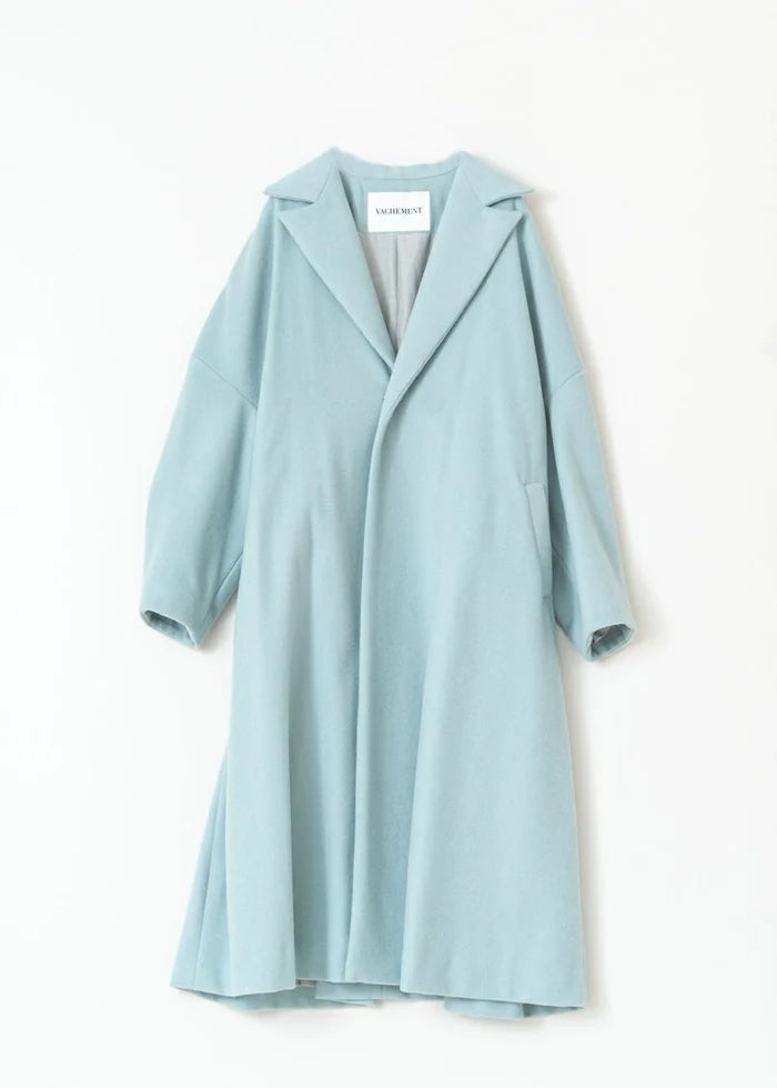 SUPER140 Melton long coat