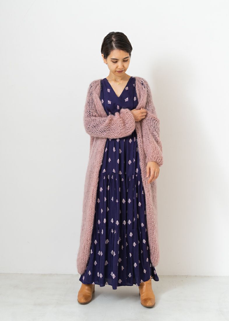 Modal Satin Print Dress | Pasand by ne Quittez pas | パサンドバイ 