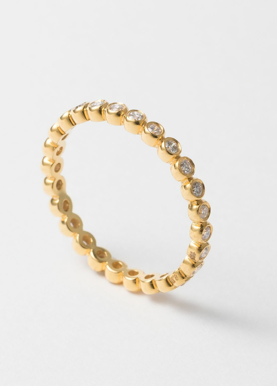 Tiny Diamond Gem Eternity Ring：#11