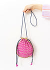 Sequin Embroidery Pouch