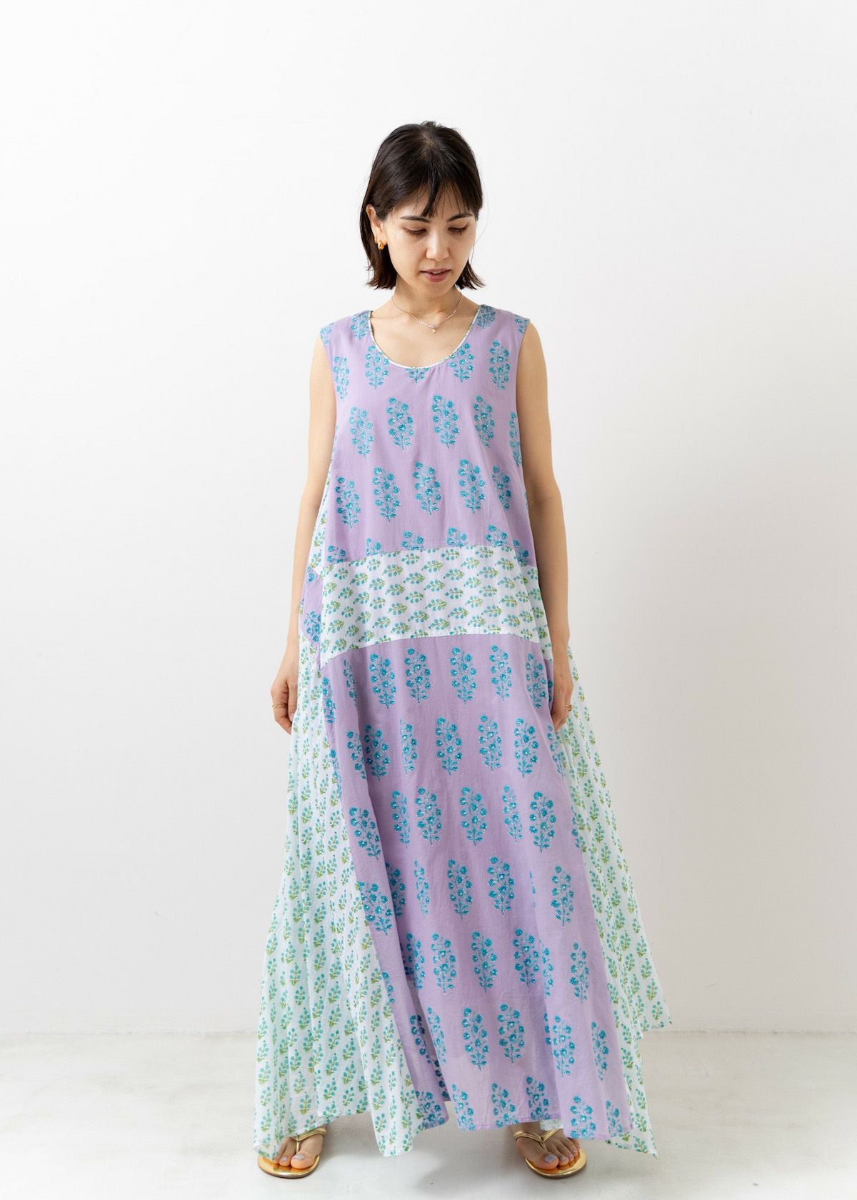 Combination Ethnic Print Nsv Dress