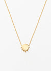 Mini Dotted Heart Necklace
