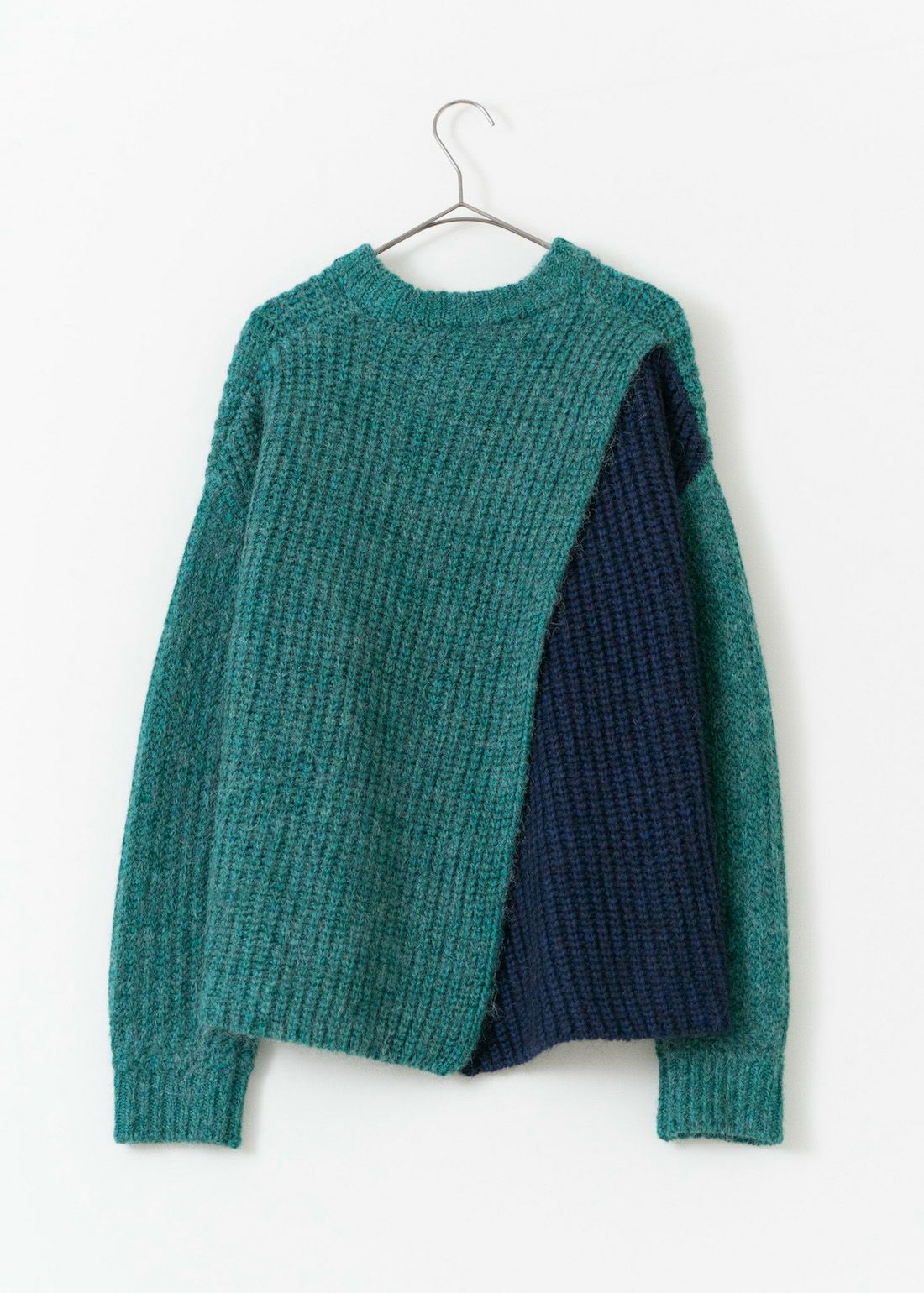 Wool And Shaggy Blend Sweater