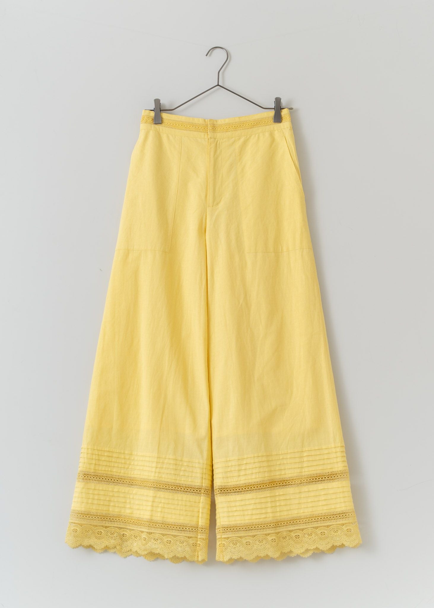 Cotton Linen Lace Pants