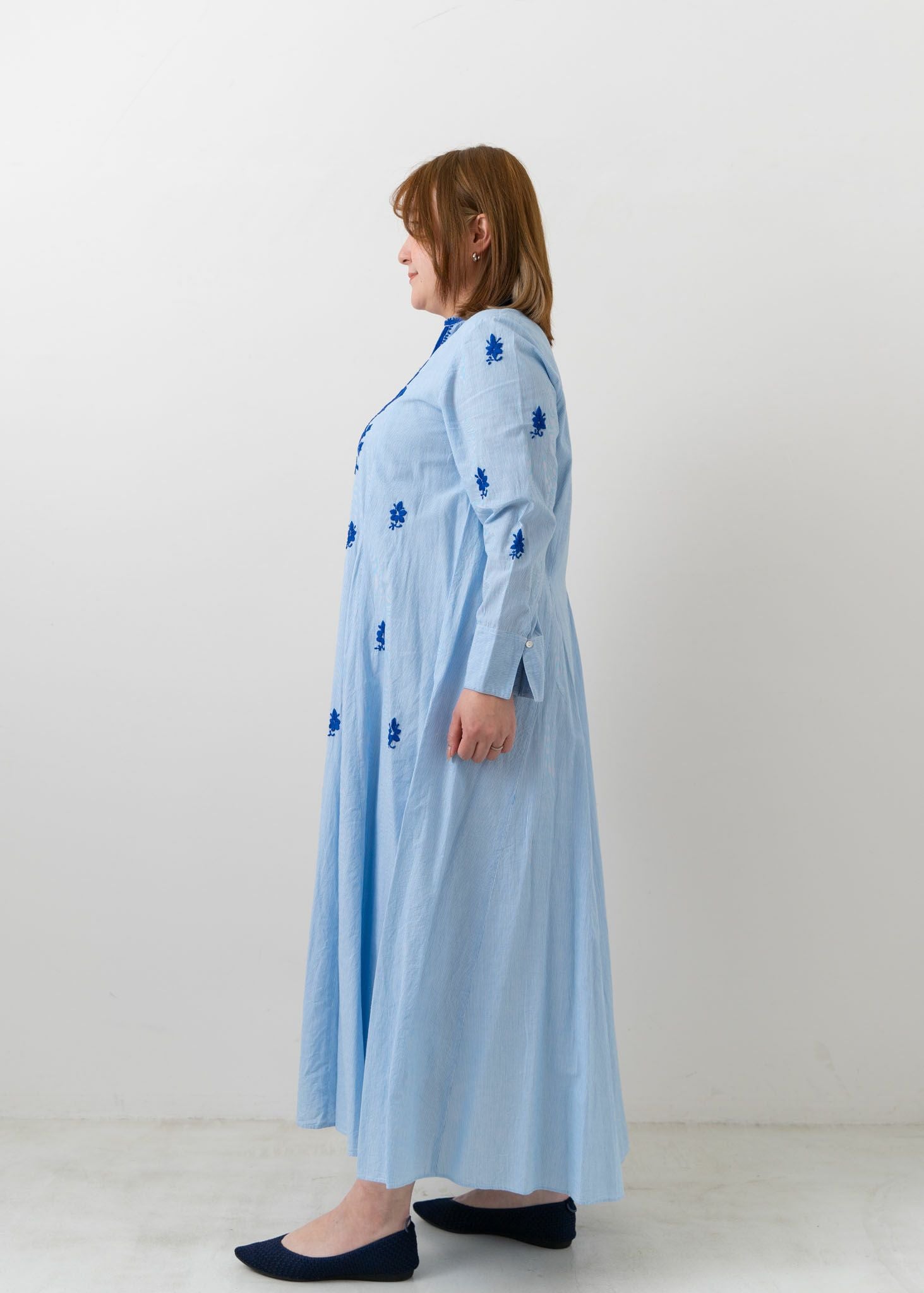 chikan Chikan Embroidery Panel Dress | Pasand by ne Quittez pas | パサンドバイヌキテパ