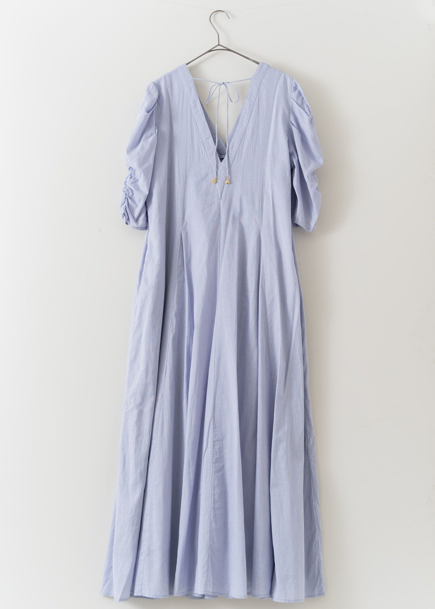 Dobby Stripe Plain Dress | Pasand by ne Quittez pas | パサンドバイ