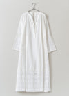 Cotton Linen Joint Lace Dress