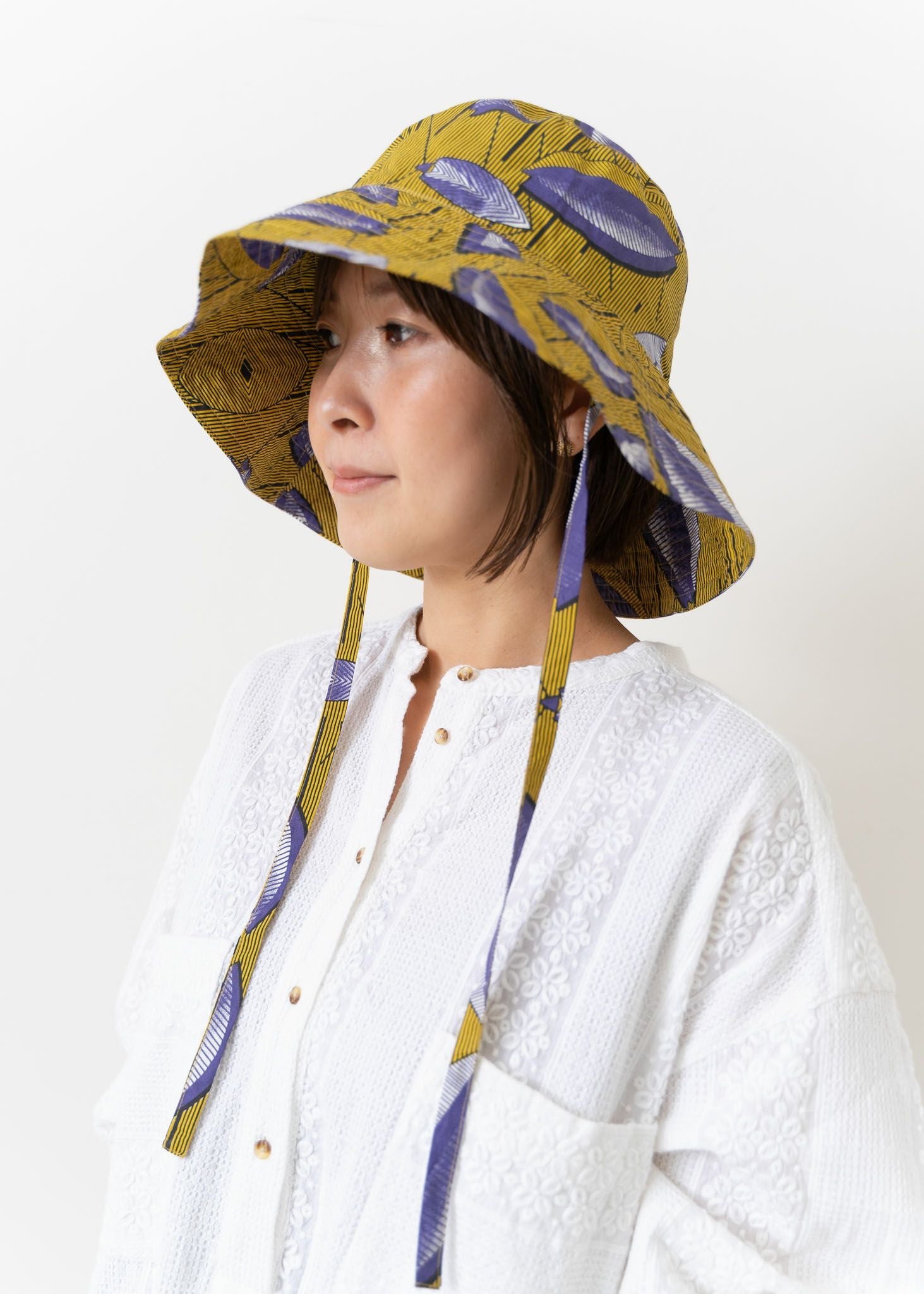 Cotton African Print Hat