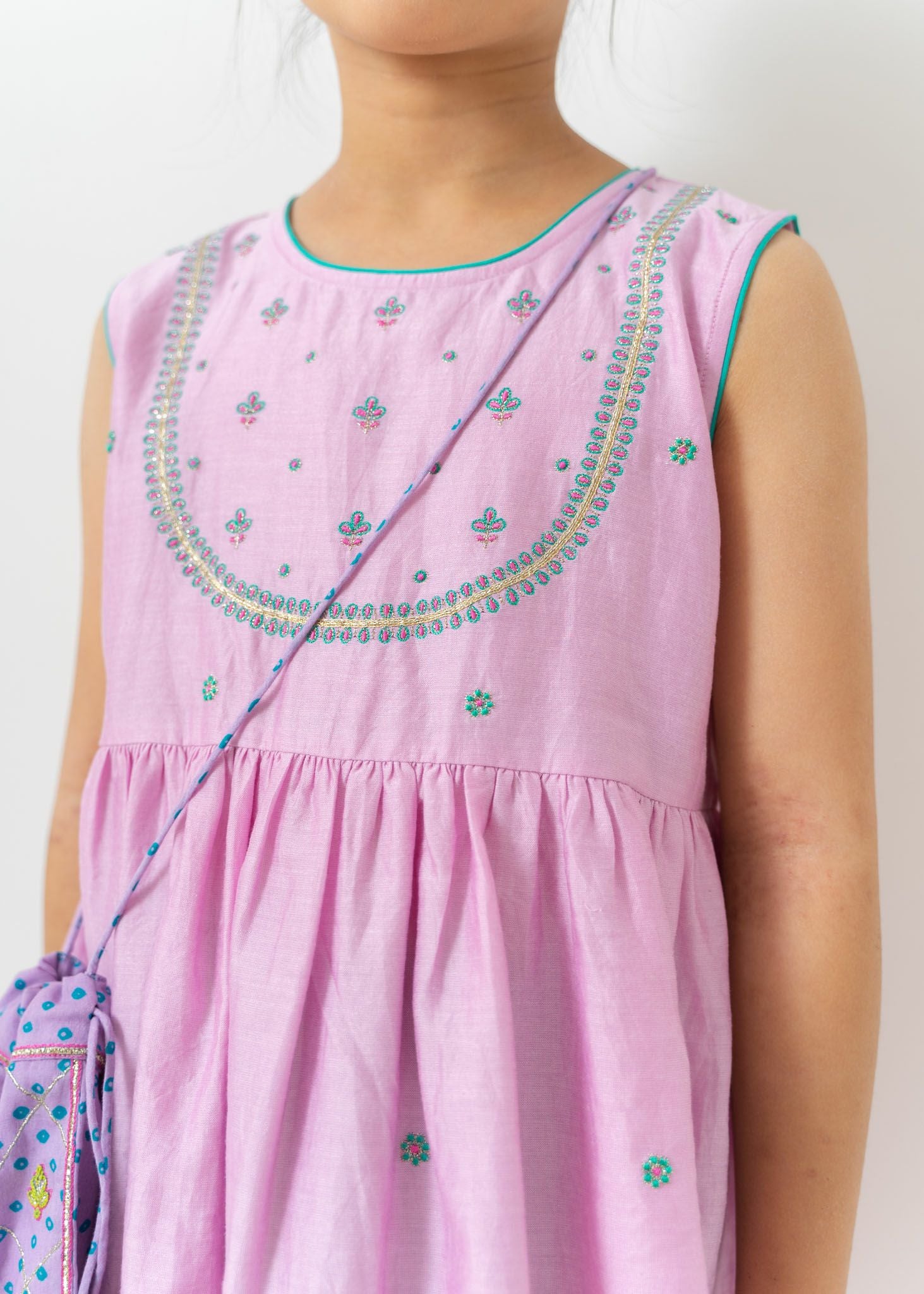 Kids Embroidery Dress