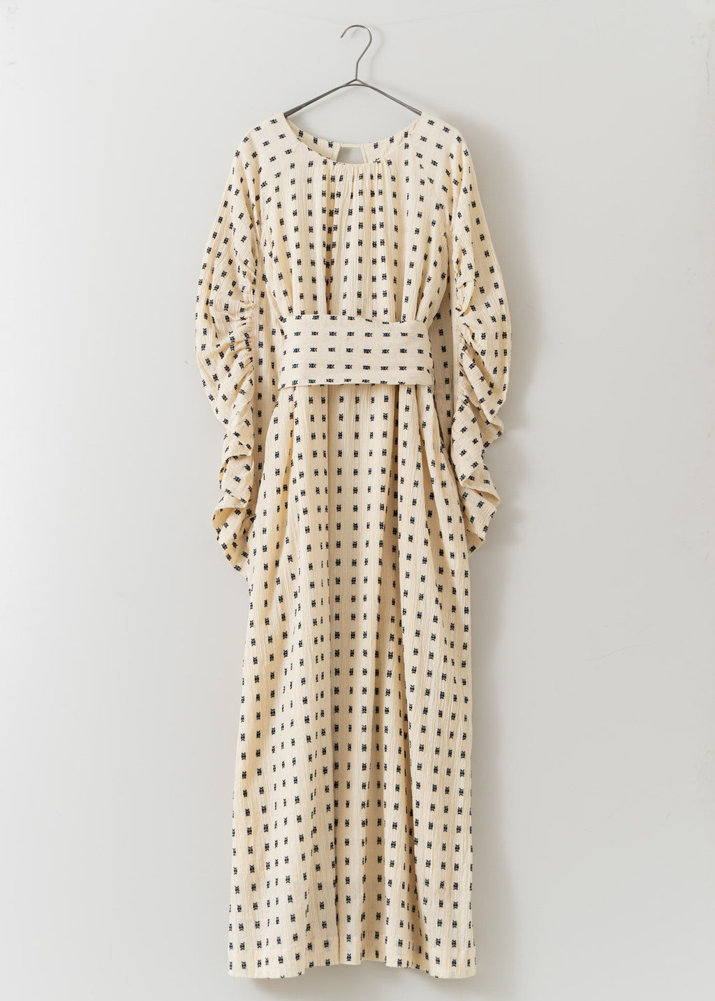 Cotton Cut Jacquard Gather Dress | Pasand by ne Quittez pas  