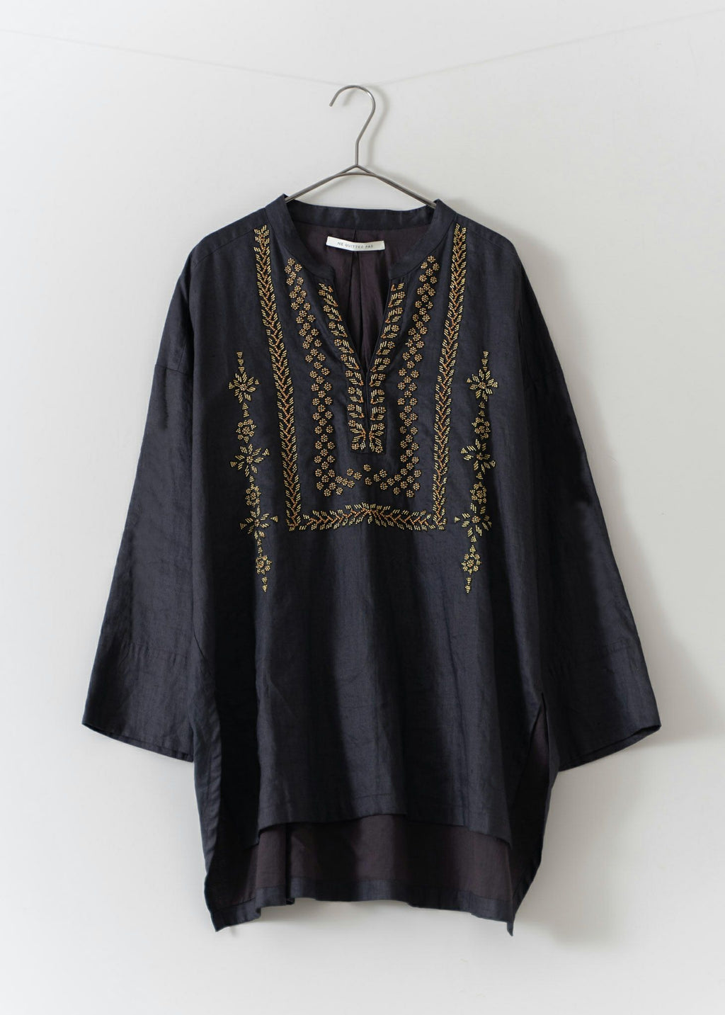 Ramie Bijoux Embroidery Top | Pasand by ne Quittez pas | パサン 