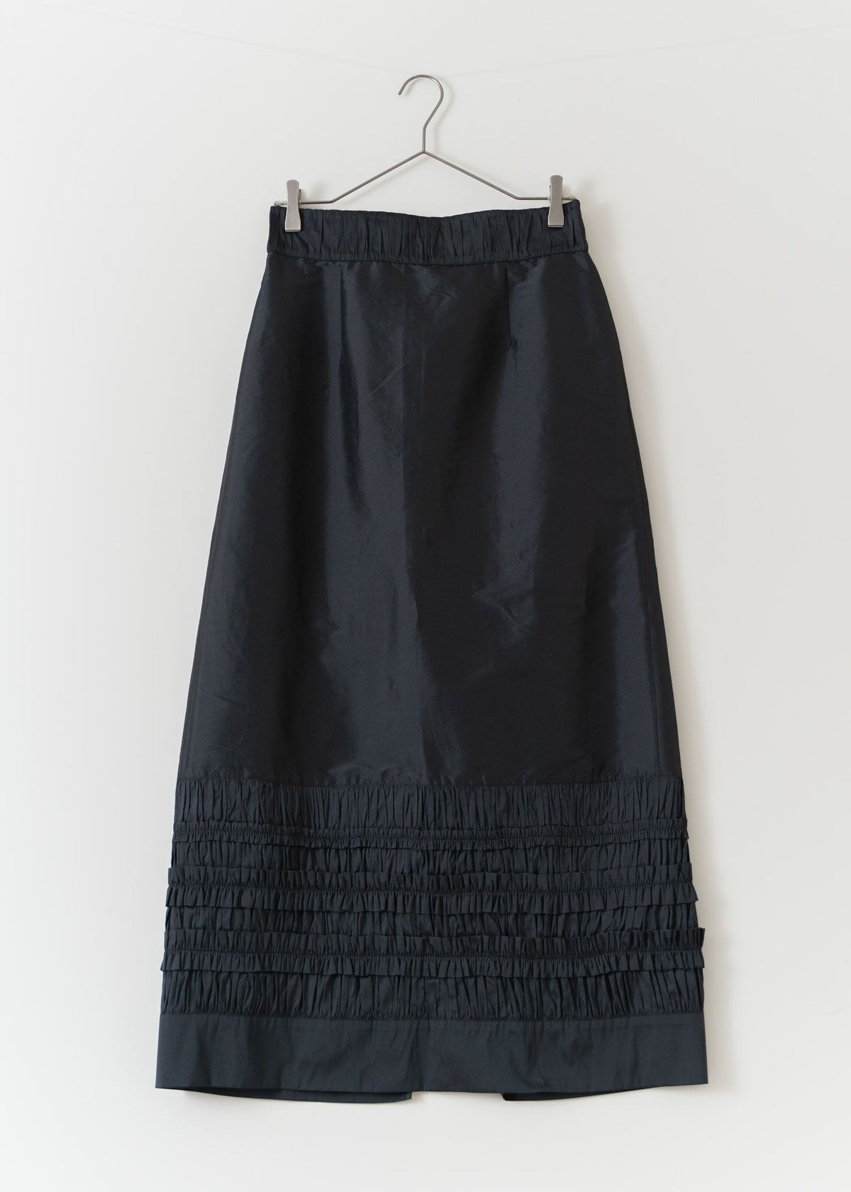 Poly Dupion Frill Skirt