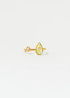 Peridot Open Ring