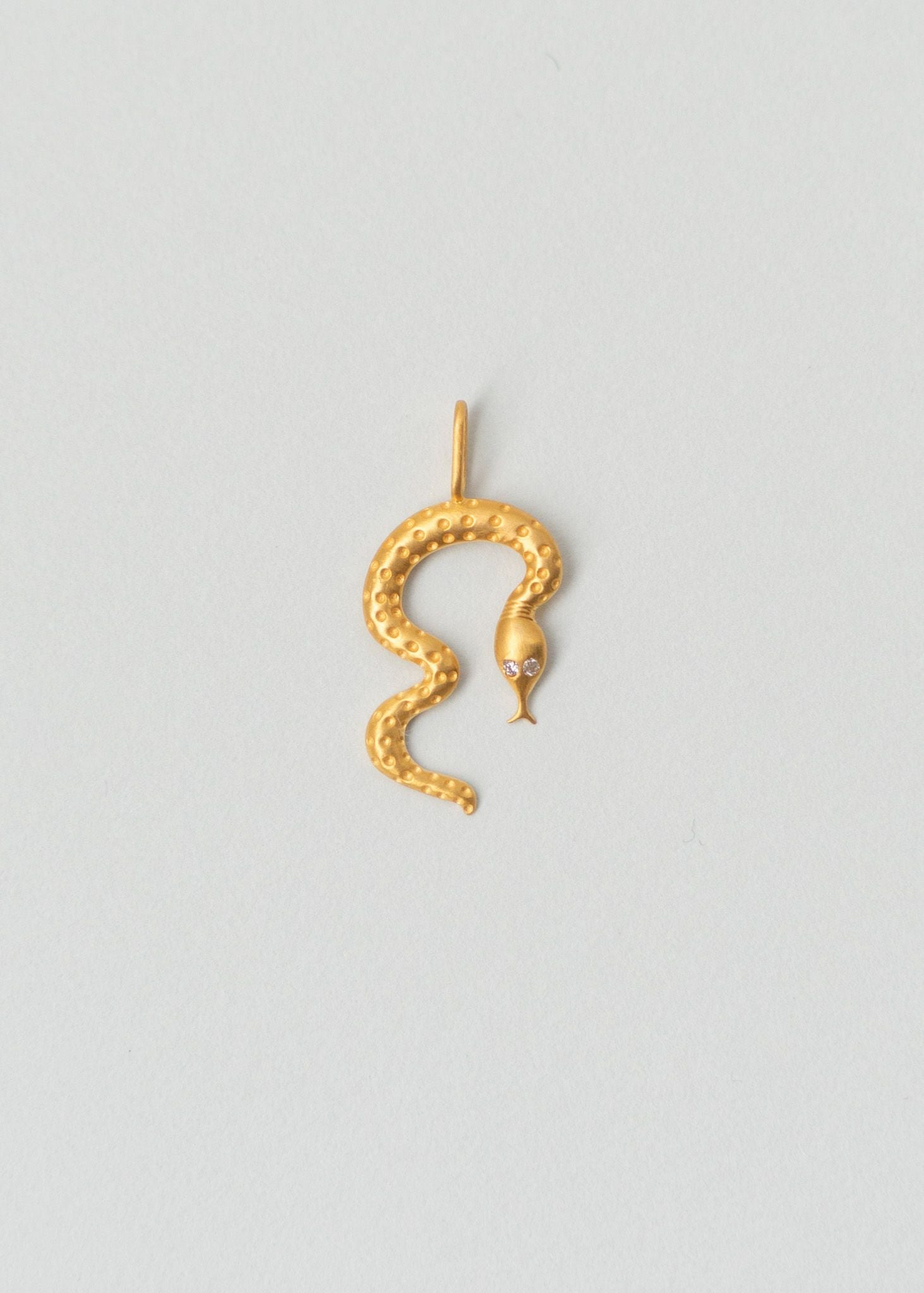 Snake Necklace Charm