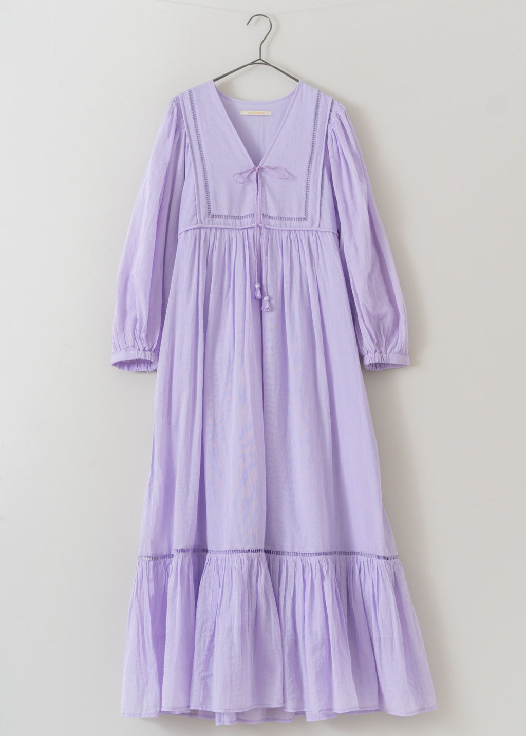 Cotton Voile Gather Dress | Pasand by ne Quittez pas | パサン  