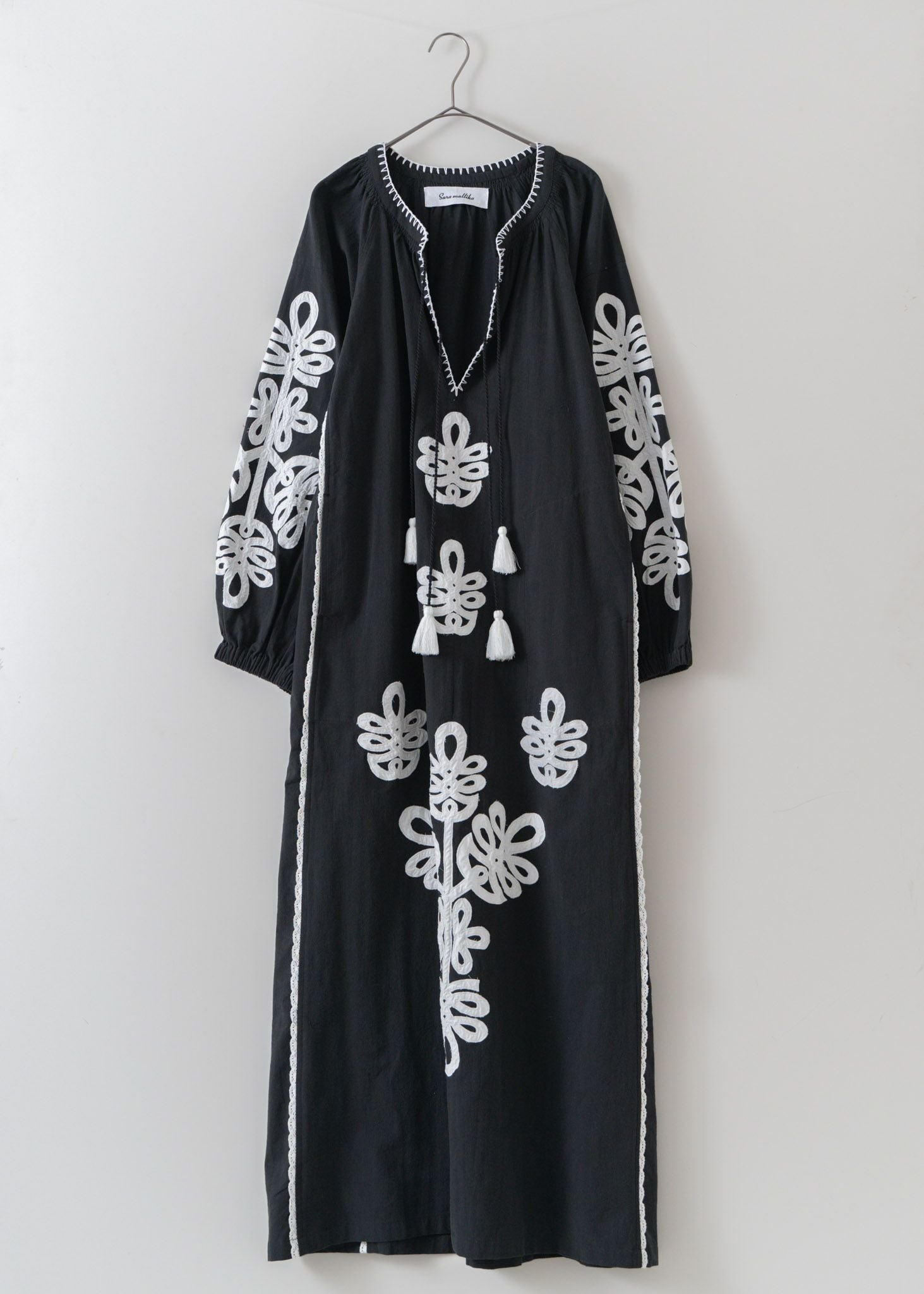 Kazakhstan Patchwork Embroidery Dress | Pasand by ne Quittez pas 