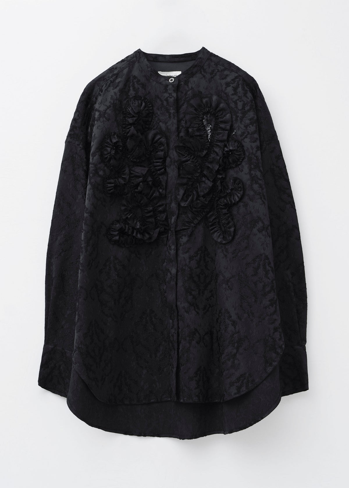 【9/24 10時発売】Arabesque Jacquard Frill Shirt