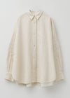 【10月上旬お届け予定】Wool Jacquard Embroidery Shirt