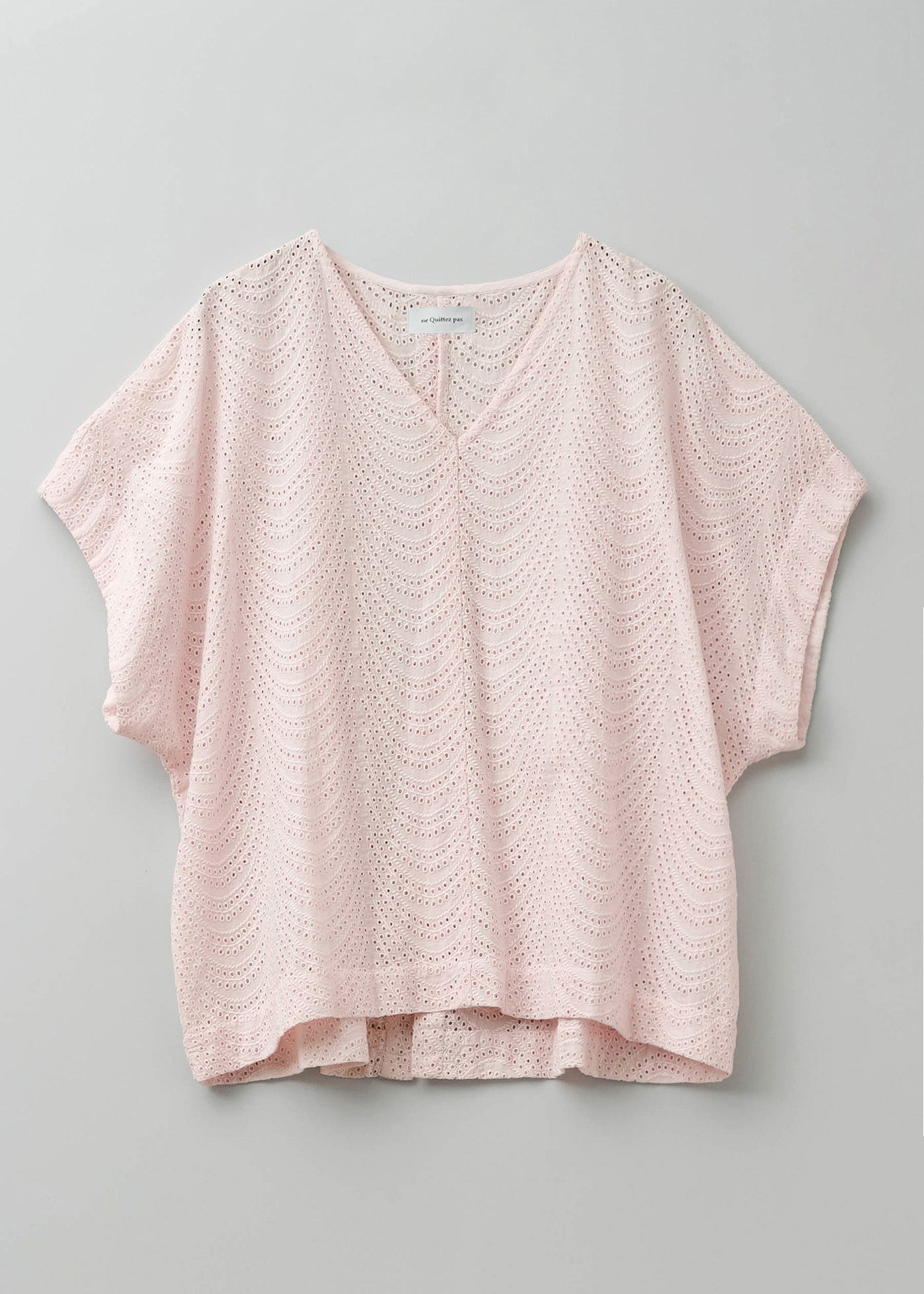 6月上旬お届け予定】Cotton Voile Neem Cifre Embroidery Sleeveless