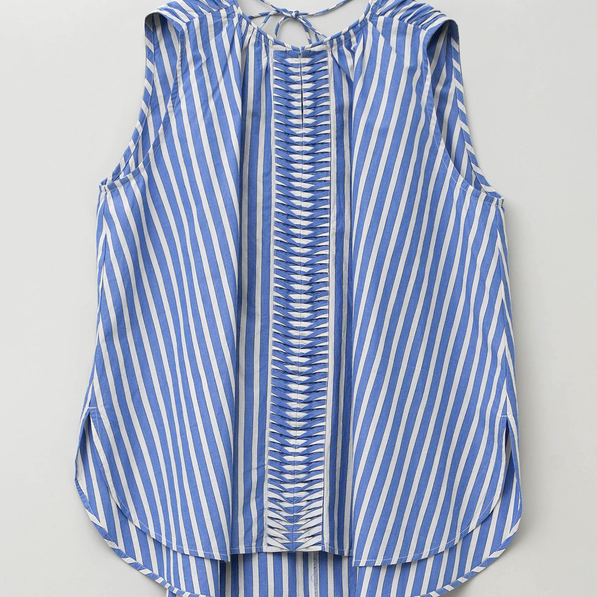 Poplin Wave Tuck Top | Pasand by ne Quittez pas | パサンドバイヌキテパ