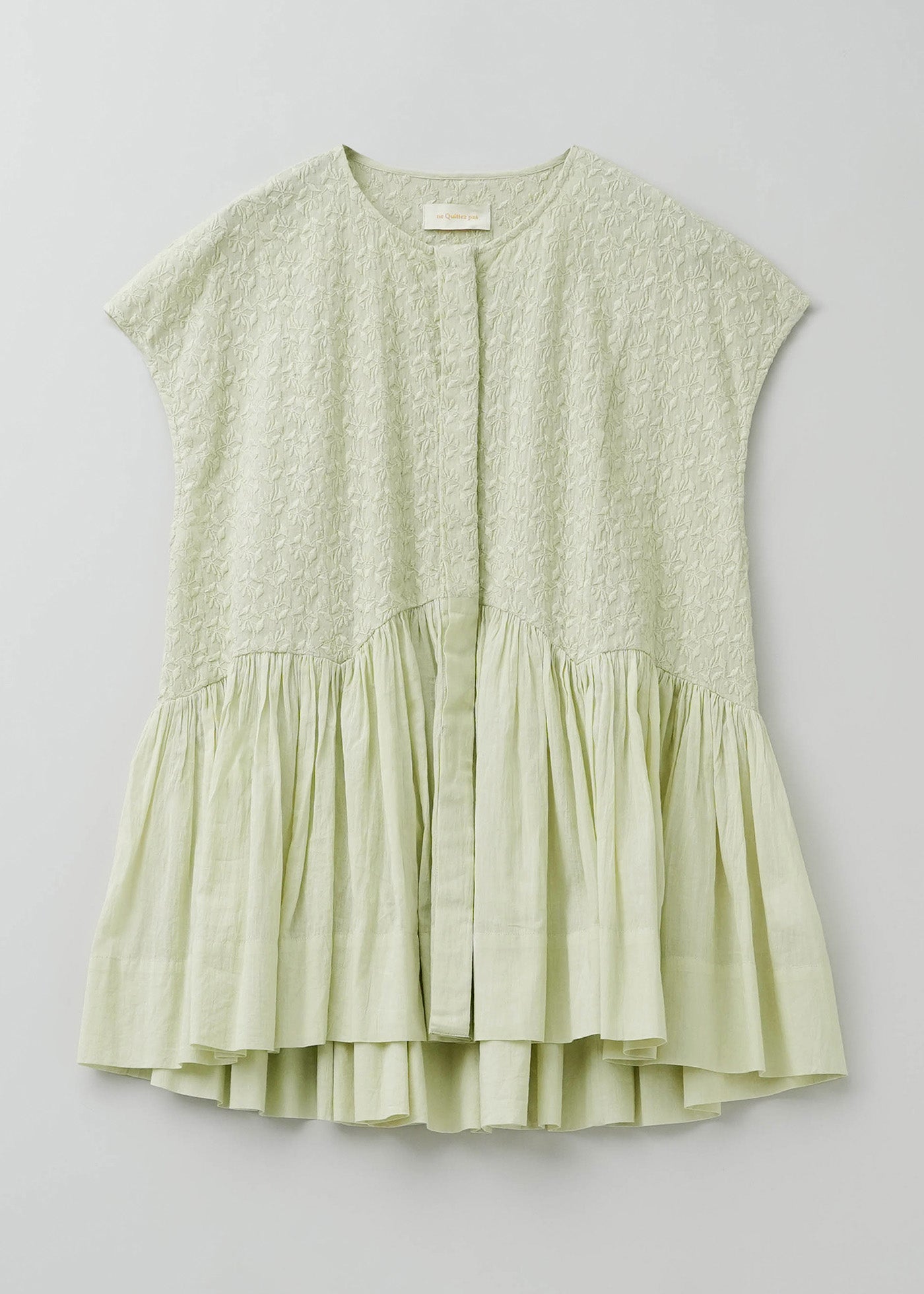 【6月上旬お届け予定】Petit Flower Cifre Sleeveless Shirts