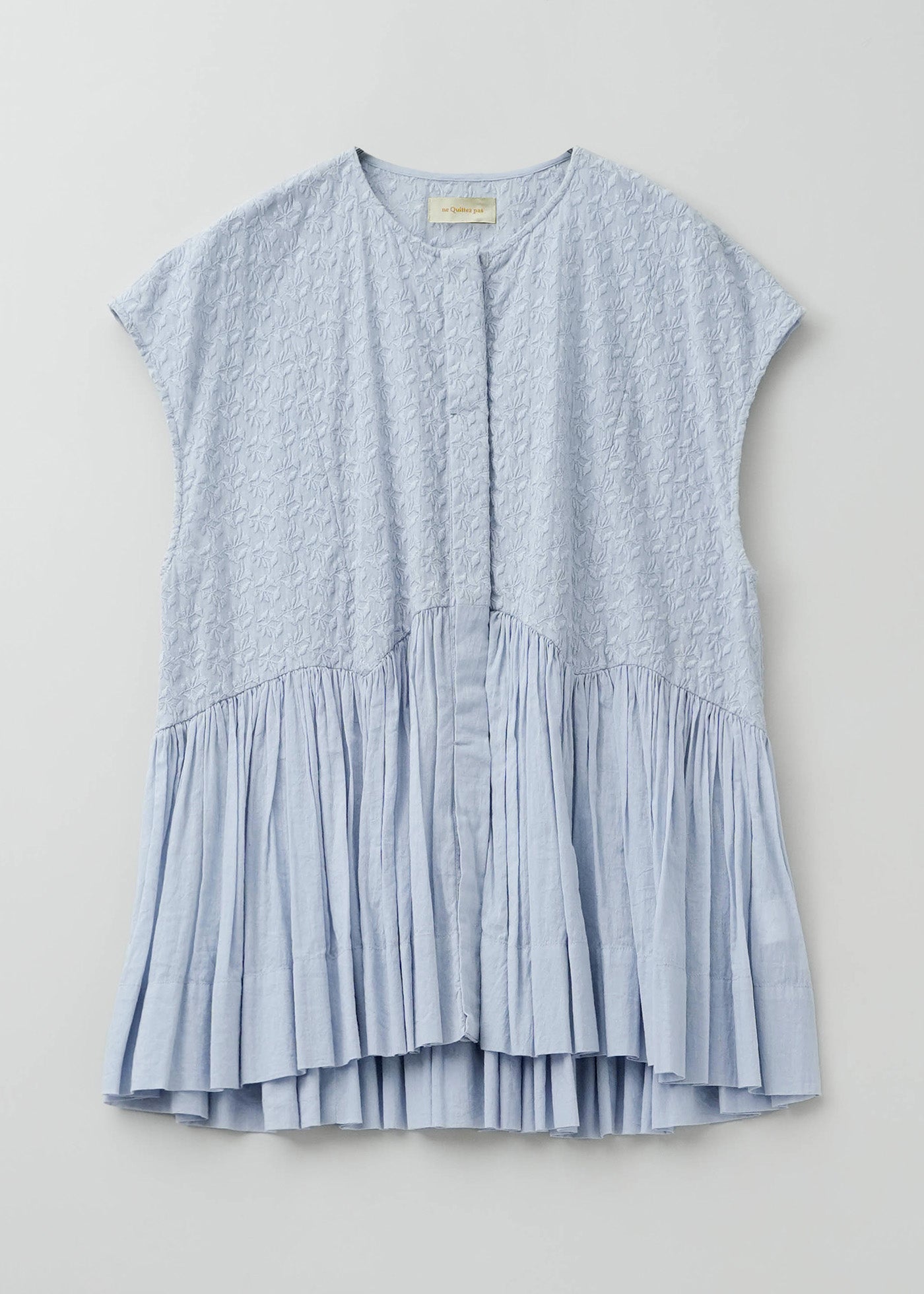 【6月上旬お届け予定】Petit Flower Cifre Sleeveless Shirts