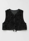 【7/22 10時発売】Cotton Organza Frill Gilet