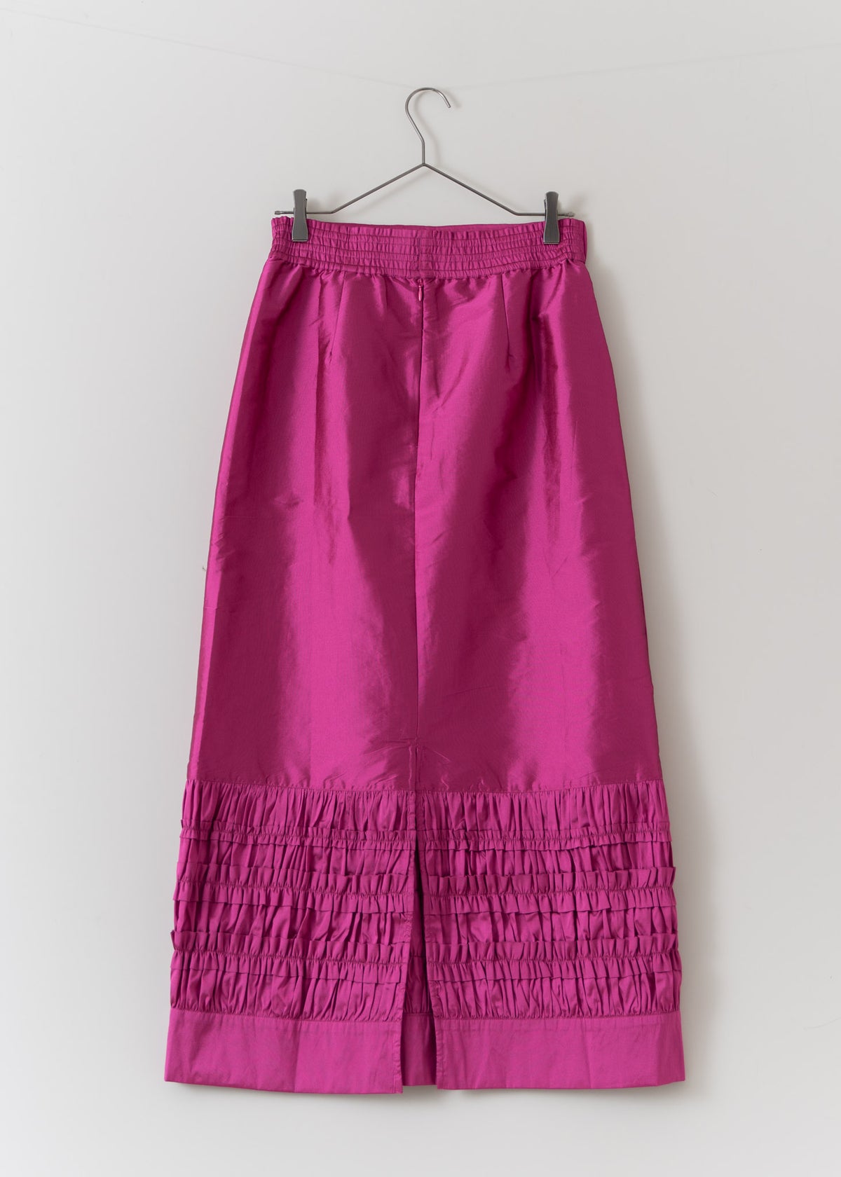 Poly Dupion Frill Skirt
