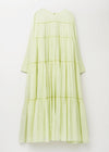 Cotton Voile Tiered Maxi Dress
