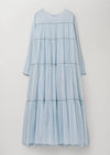 Cotton Voile Tiered Maxi Dress
