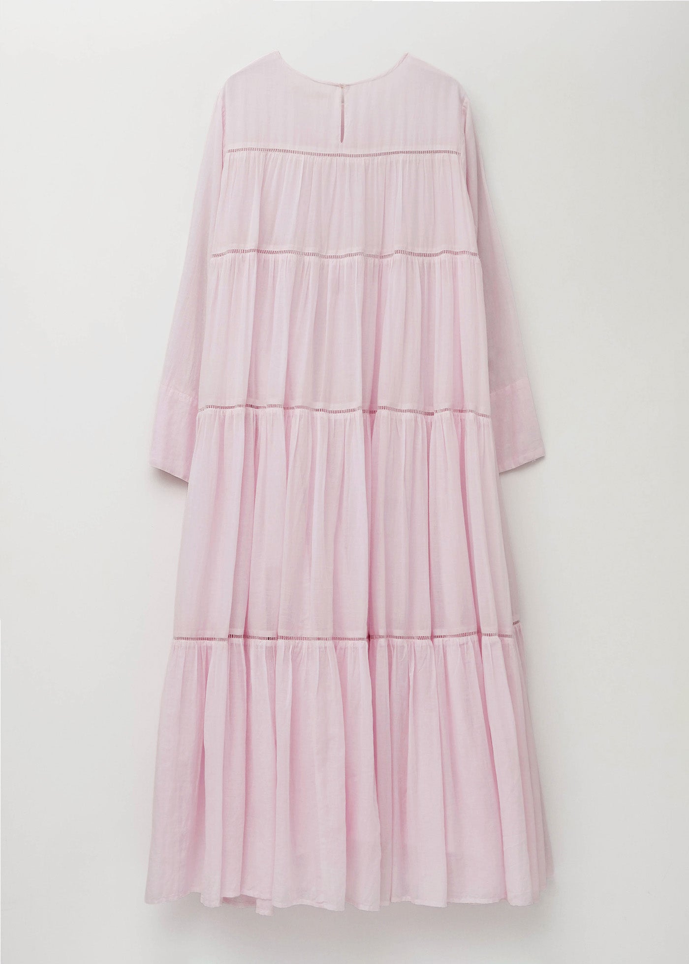 Cotton Voile Tiered Maxi Dress | Pasand by ne Quittez pas | パサン