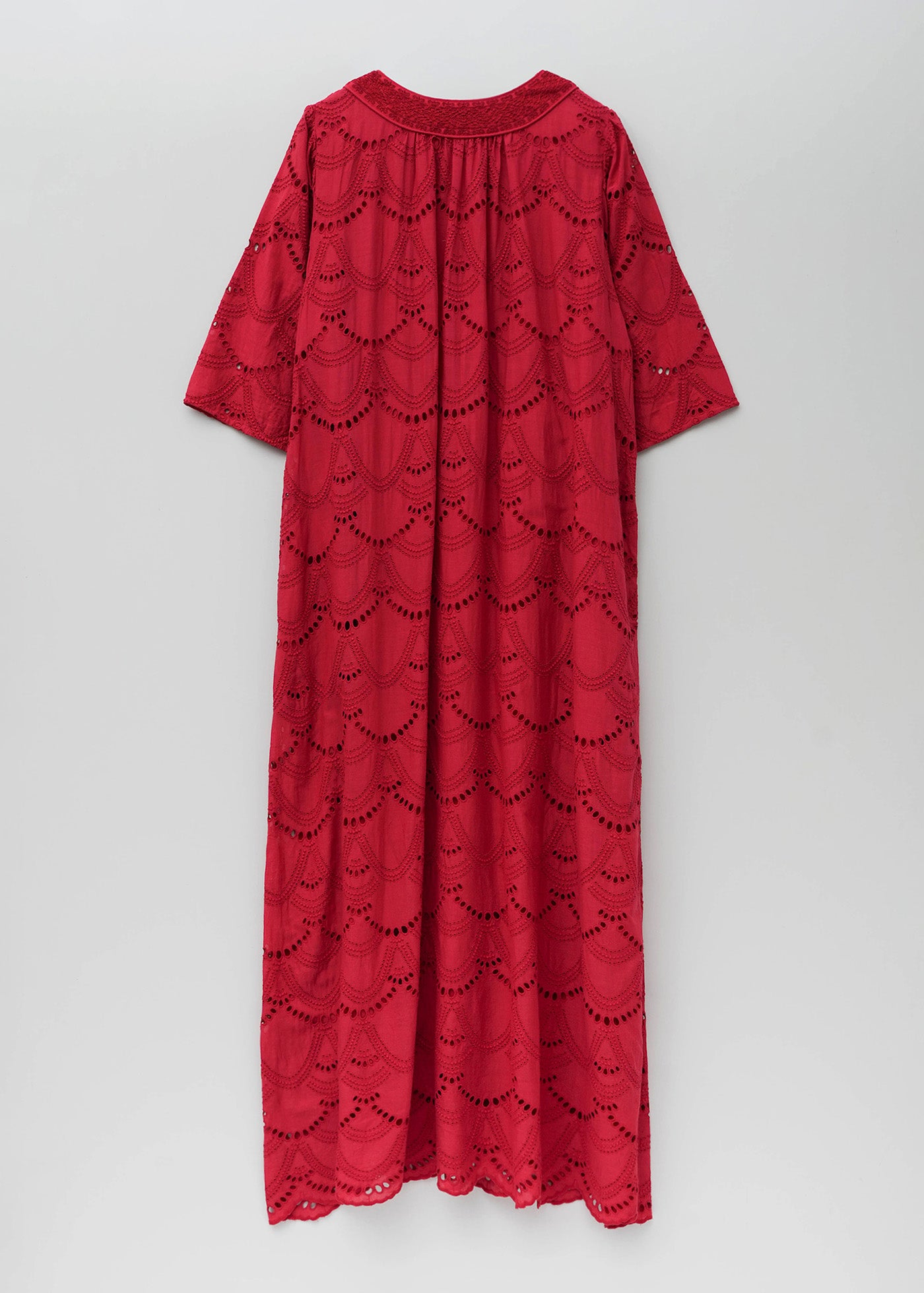 Cotton Voile Dot Hemla Dress