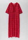 Cotton Voile Dot Hemla Dress