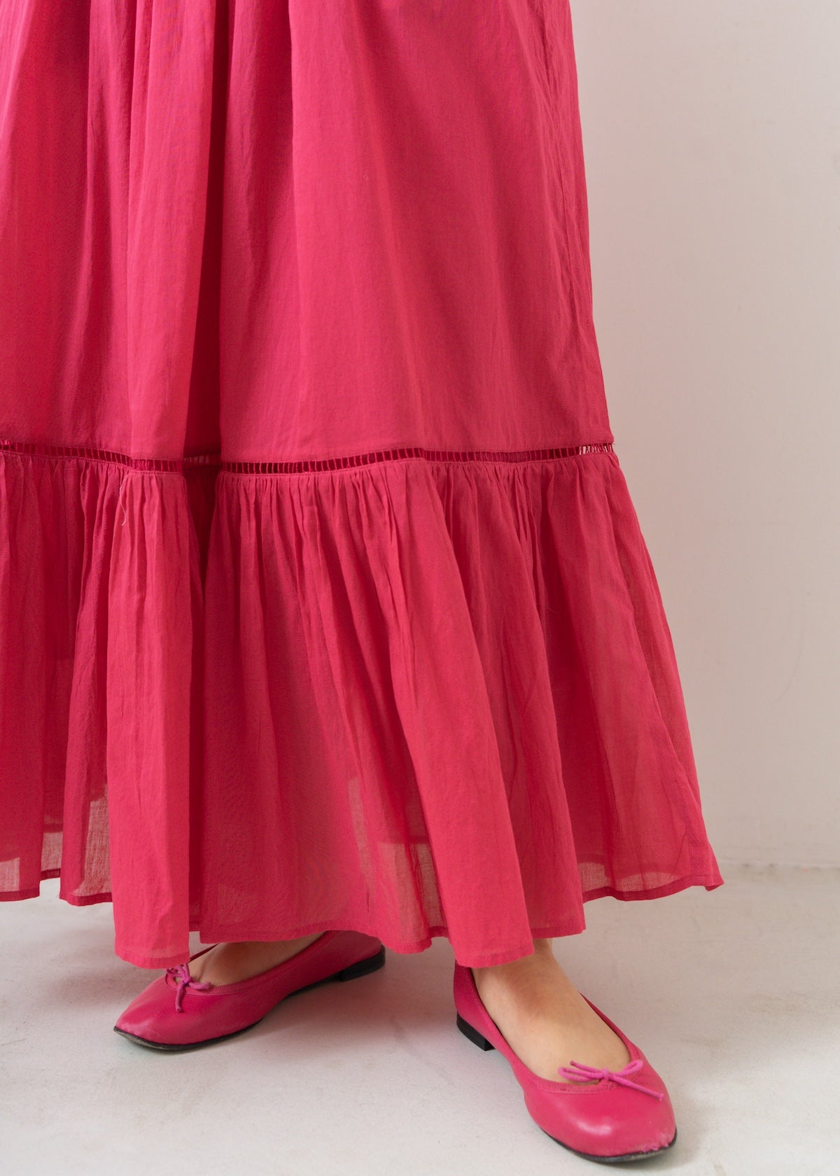 Cotton Voile Gather Dress | Pasand by ne Quittez pas | パサン ...