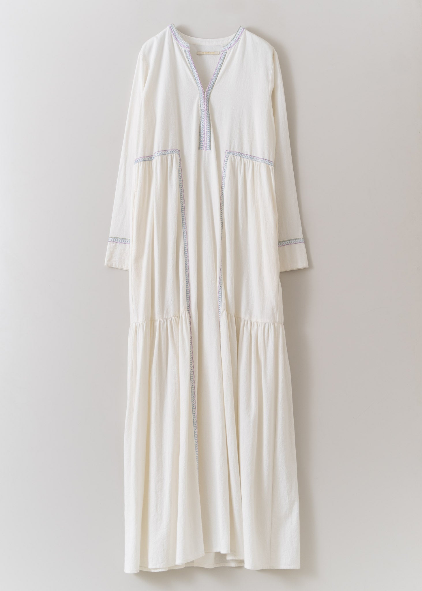 【10/16 10時発売】Crimp Cotton Embroidery Dress