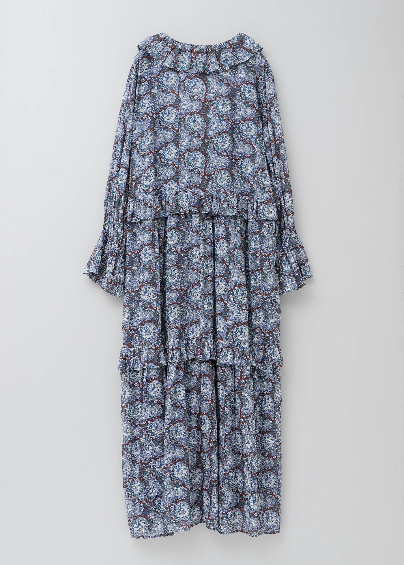 Cotton Organza Paisley Dance Frill Dress