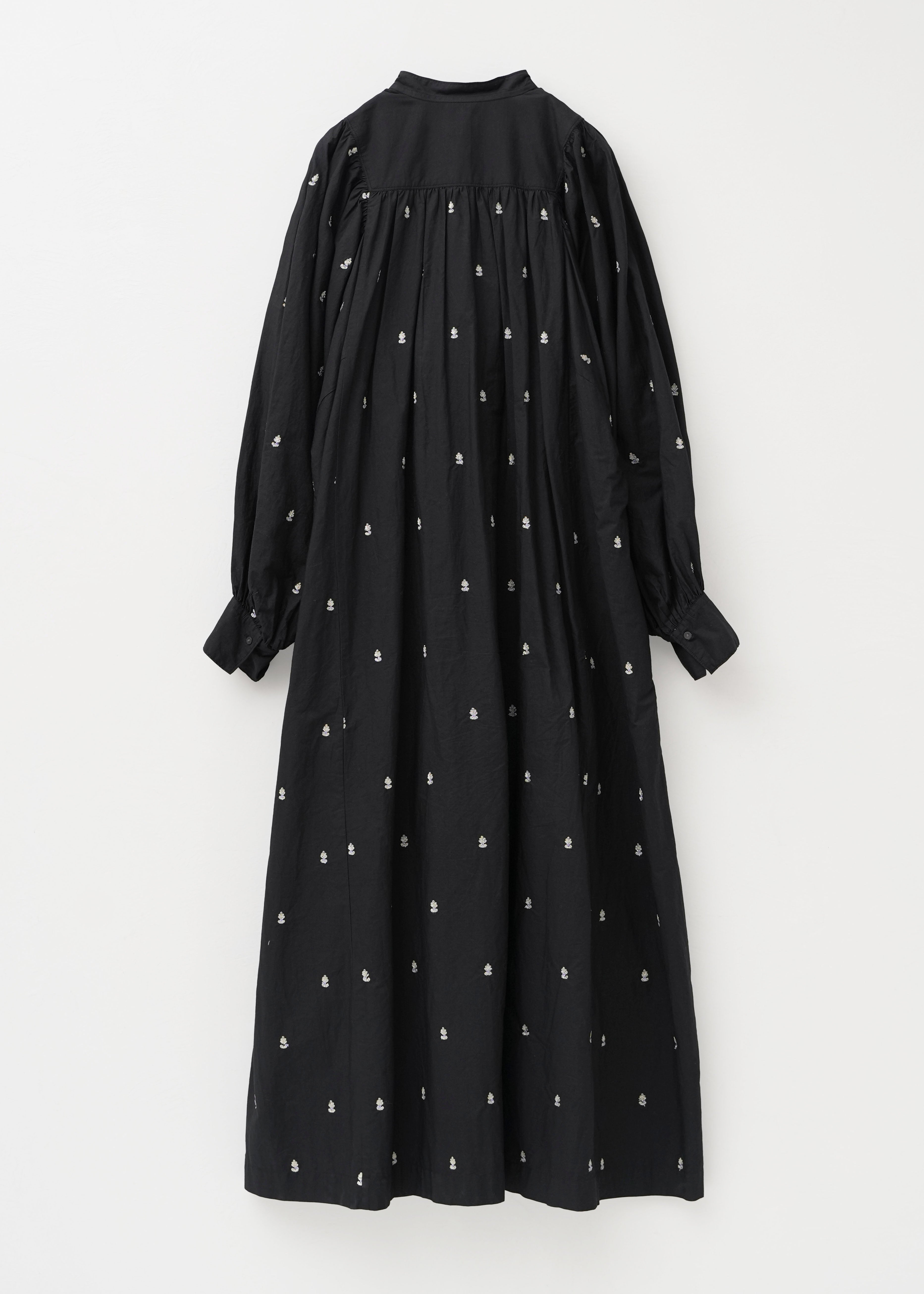 【9/2 10時発売】Fine Poplin Bindi Gather Shirts Dress